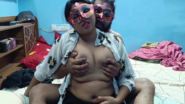 My Mallu Cheating Slut Wife Boobs Show With Her Step Brother And He Licking Her Big Nipple And Hairy Armpit And She Enjoying - desi-porntube.com - India on freevids.org