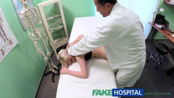 Tattooed blonde gets drilled hard by her fakehospital doctor - sexu.com on freevids.org