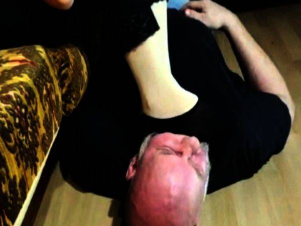 Lady M use her Slave as Human Footstool Face trampling - drtuber.com - Germany on freevids.org