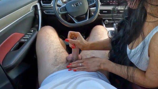 Outdoor fucking in the car with a stranger - anysex.com on freevids.org