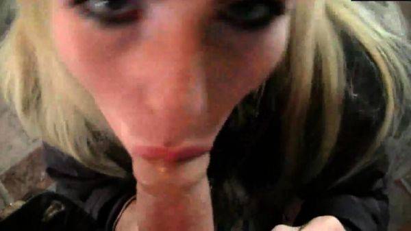 Amateur Blond Give Nice POV Blowjob - drtuber.com on freevids.org