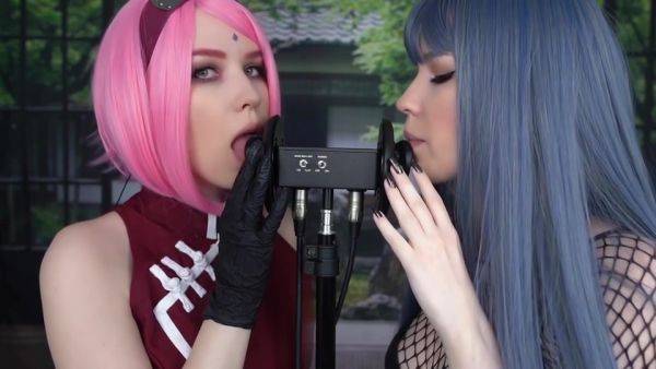Asmr Hinata & Sakura - hclips.com on freevids.org