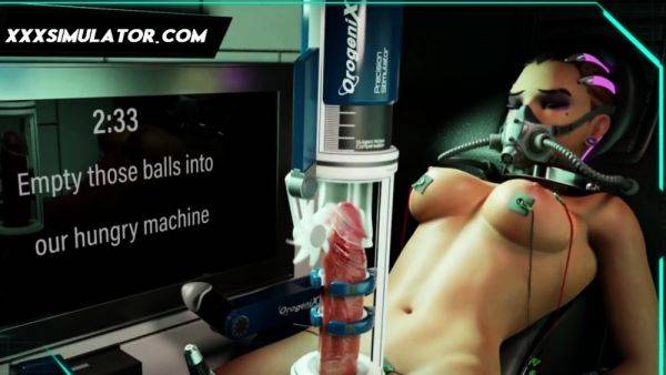 XXX Cyber LAB Automatic 3D Masturbation Machine - drtuber.com on freevids.org