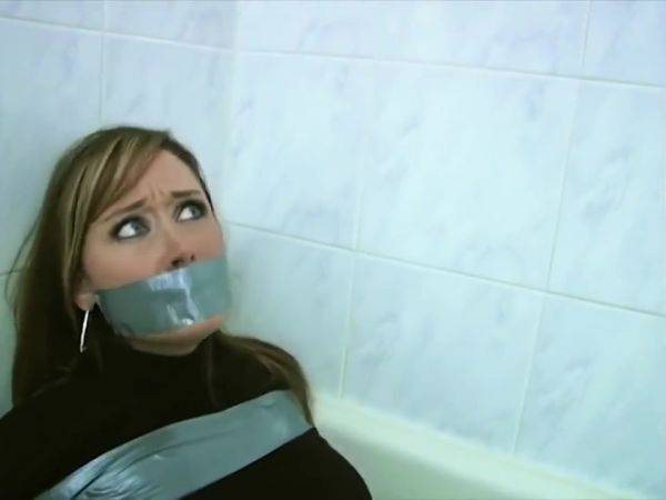 Tape Tied And Gagged - Christina Carter - hotmovs.com on freevids.org