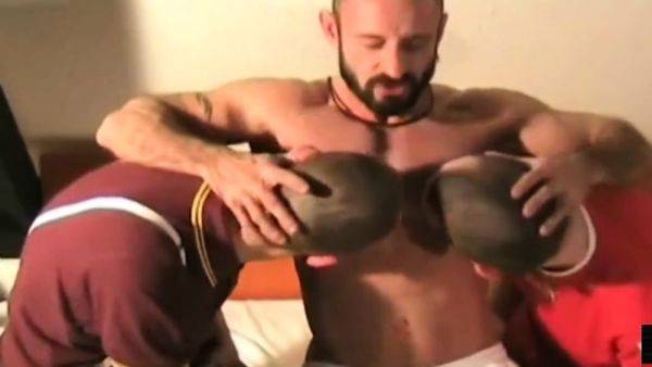 Amateur German jock fucks stud in 3some - drtuber.com - Germany on freevids.org