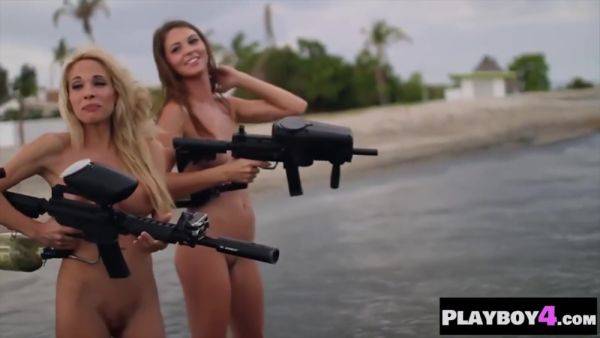 Three Perfect Milf Lesbians Used A Bad Guys Things - videomanysex.com on freevids.org