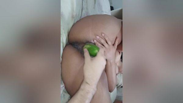 Multiple Orgasms With Him Fucking Me With A Thick Cucumber - desi-porntube.com on freevids.org