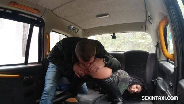 Sexy Student Pays For The Taxi Ride With A Hot Cock Rid - hclips.com on freevids.org