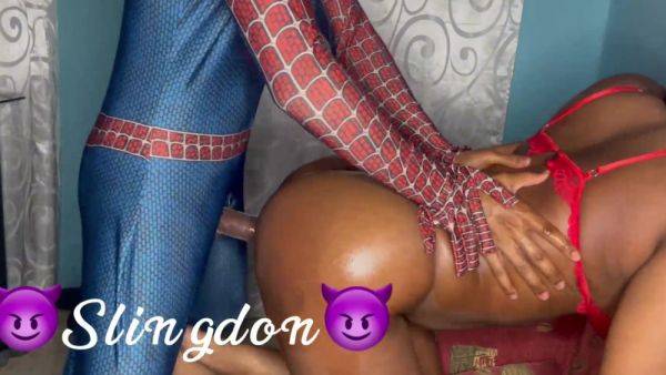 Spiderman Saves the Day and Gets Some Action - anysex.com on freevids.org