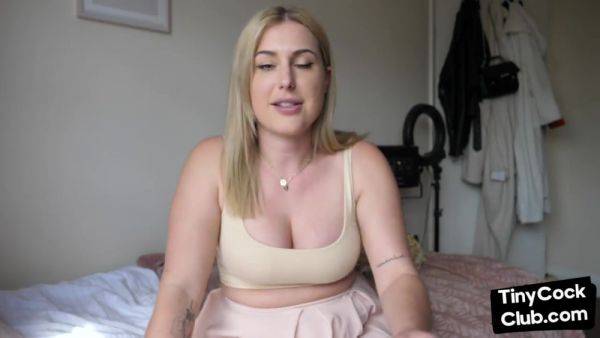 Solo SPH busty femdom babe talks dirty about losers - hotmovs.com - Britain on freevids.org