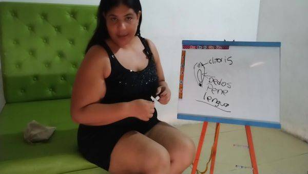 Sexy Chubby Latina Talking Dirty Joi My First Video: I Give Instructions To Men On How To Masturbate Women And How To Squirt - desi-porntube.com on freevids.org