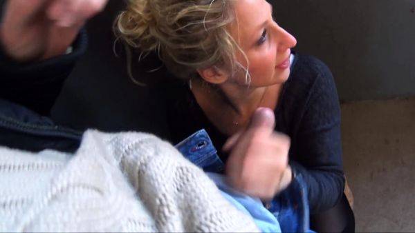 Amateur Blonde Blowjob CIM - drtuber.com on freevids.org