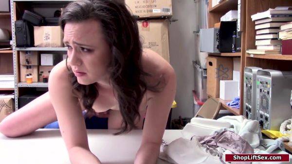 Female Thief Assfucked By Store Officer - hotmovs.com on freevids.org