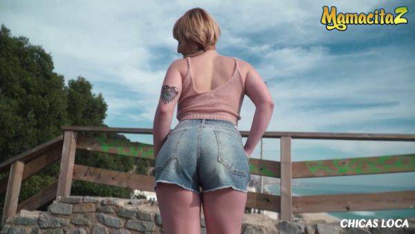 Lucia Fernandez's big natural tits get pounded in risky outdoor public fuck with moisex - sexu.com on freevids.org