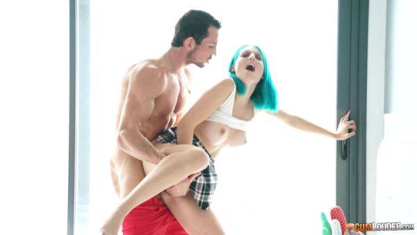 Slender babe loudly fucked in serious rounds of hardcore while she shakes those tits in crazy mode - xbabe.com on freevids.org