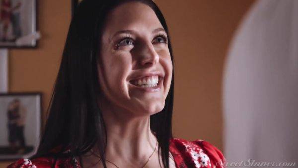 Angela White horny brunette Australian babe in erotic midnight hardcore - xtits.com on freevids.org