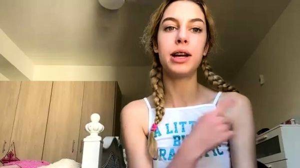 Solo Amateur Blonde Teen Homemade Pussy Masturbation - drtuber.com on freevids.org