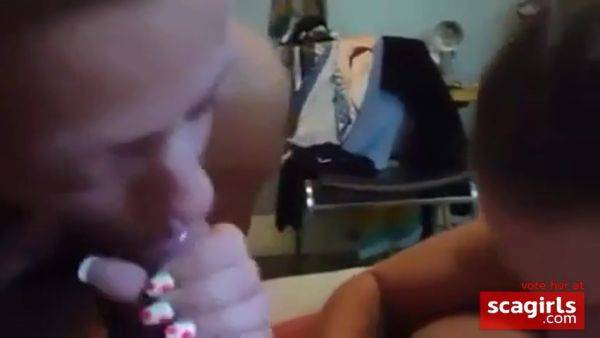 Two Sluts Came Over To Suck Dick And Swallow - hclips.com on freevids.org