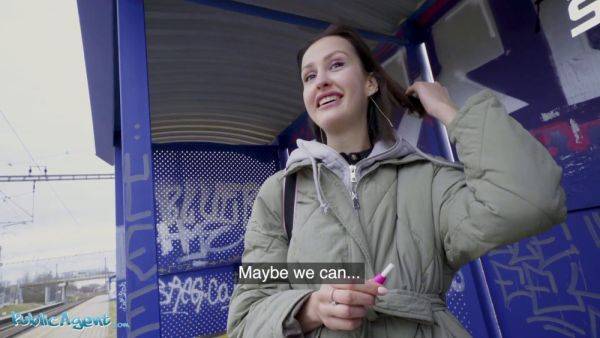 Watch this hot trainee pay her fine with her tits out and take it from behind - sexu.com on freevids.org