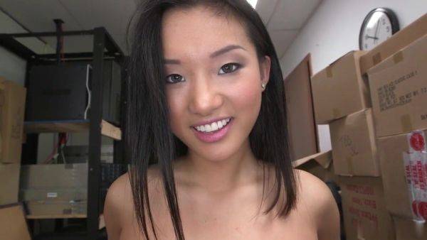 Alina Li Among Packages - Alina li - xtits.com on freevids.org