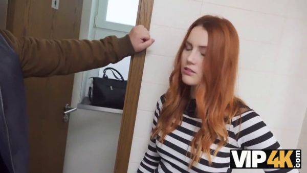 Naughty Czech teen in POV cuckold action with a redhead in the center of the action for cash - sexu.com on freevids.org