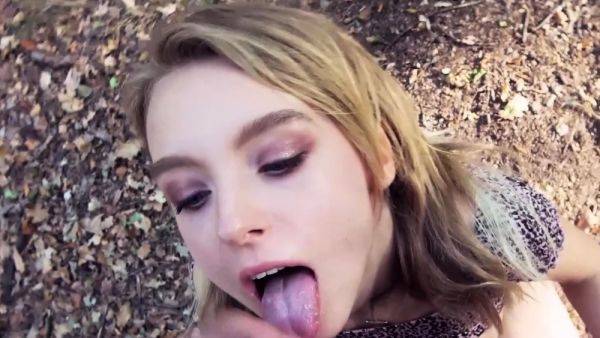 Small 18yo tourist teen seduced in public for outdoor sex - drtuber.com on freevids.org