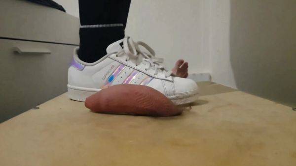 Compilation Of Adidas Sneakers Crushing Cock - hclips.com on freevids.org