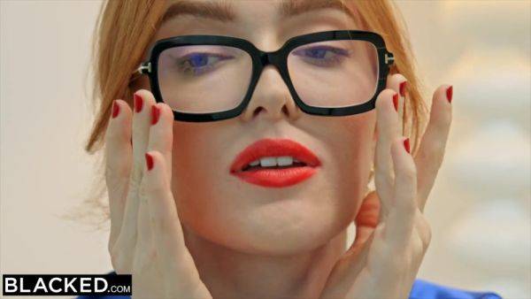 Nerdy Redhead slut in glasses fucked by BBC - Jia lissa erotic interracial hardcore - xhand.com on freevids.org