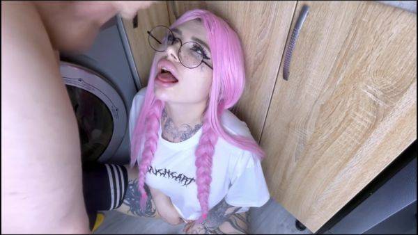 Fucked Step Sister While She Was Stuck In The Washing Machine - hclips.com on freevids.org