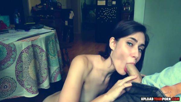 Lovely Chick Knows How To Suck A Cock - hclips.com on freevids.org