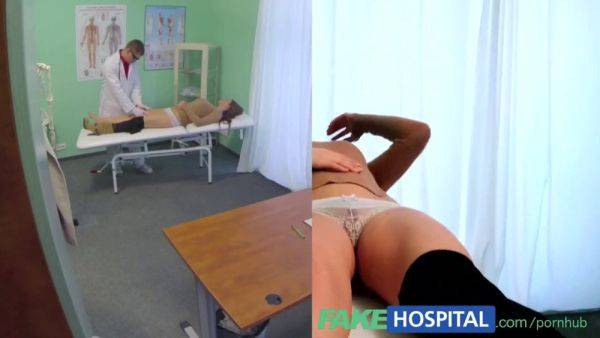 Mona Lee, the gorgeous Czech babe, takes a deepthroat and a creampie from fakehospital doctor - sexu.com - Czech Republic on freevids.org