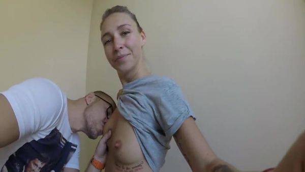 Horny Girl Sucks Cock With Cum Swallow In Public 6 Min With Owiaks - hclips.com on freevids.org