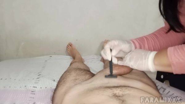 Homemade Waxing With A Happy Ending - upornia.com on freevids.org