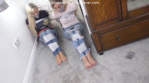 Lucy And Brook Like To Get Tied Up Tight Because It - hotmovs.com on freevids.org