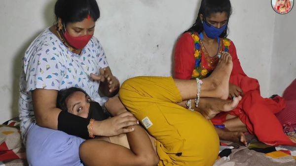 Foursome 3 Womens 1 Man Hard Fucking Smart Boy Cute Womens - desi-porntube.com on freevids.org