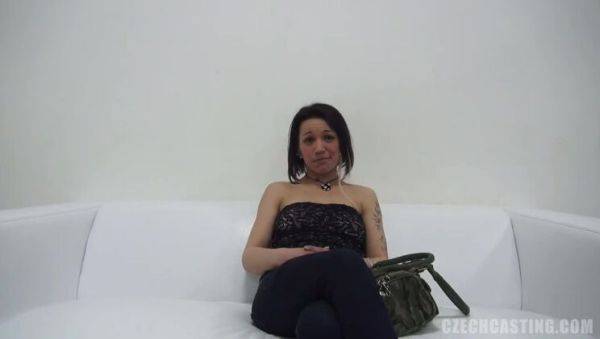 Katerina: Tattooed Brunette, POV Casting - xxxfiles.com - Czech Republic on freevids.org