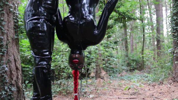 Mistress-her Rubber Slavegirl In Extreme Bondage - upornia.com on freevids.org