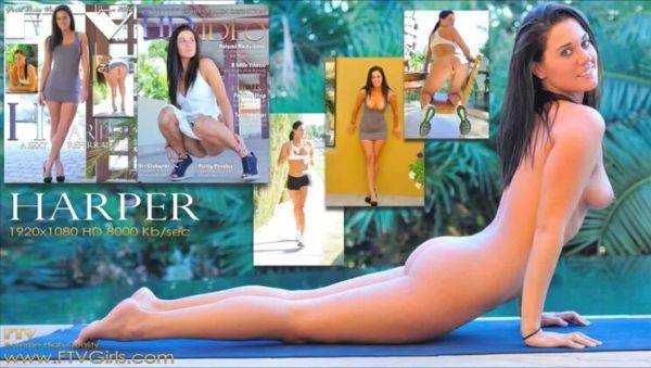 Harper - Solo Female Natural Masturbation 5 - veryfreeporn.com on freevids.org