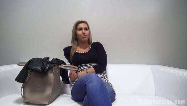 Attractive Blonde Lucie - porntry.com - Czech Republic on freevids.org