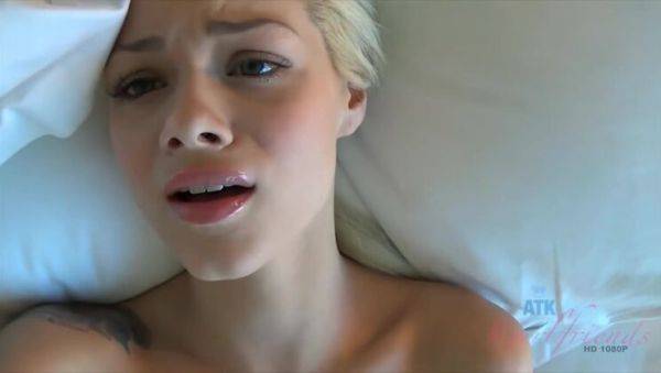 Elsa Jean's Doll-like Pussy Gets Filled with a Massive Creampie - porntry.com on freevids.org