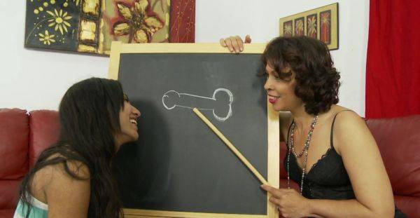 Strong cock pleases these fine women in sexy FFM kinks - xbabe.com on freevids.org