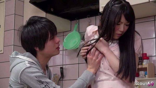 Japanese Teen Seduced by Classmate in Hardcore Creampie - porntry.com - Japan on freevids.org