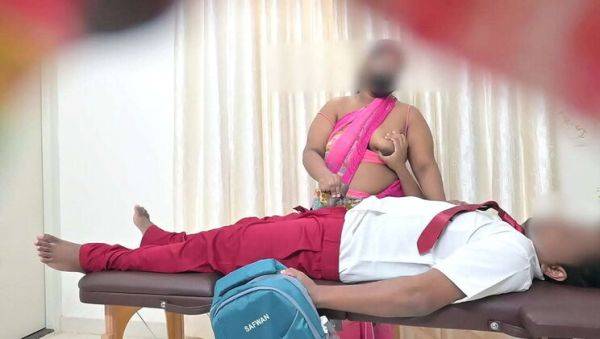 Schoolboy Gets Happy Ending Massage from Bhabhi - xxxfiles.com on freevids.org