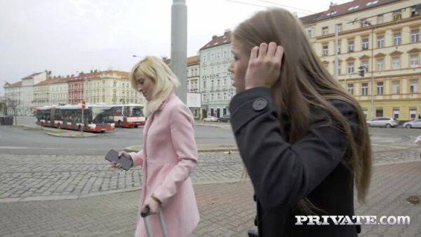 Ria Sunn and Sarah Kay in an interracial anal threesome - porntry.com on freevids.org