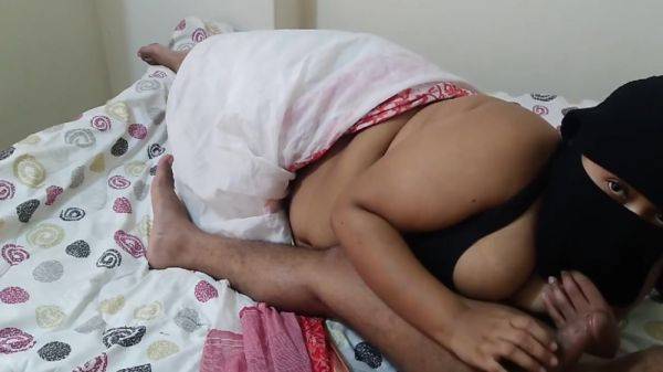 Stepmom Come In My Bed And Suck My Cock When My Wife In Next Room, Just Then We Start Romantic Fuck With Mother In Law - desi-porntube.com - India on freevids.org