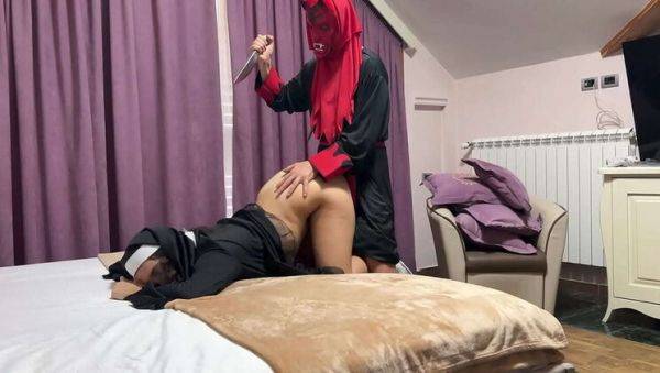 Naughty Nun Rides Dick on Halloween - xxxfiles.com on freevids.org