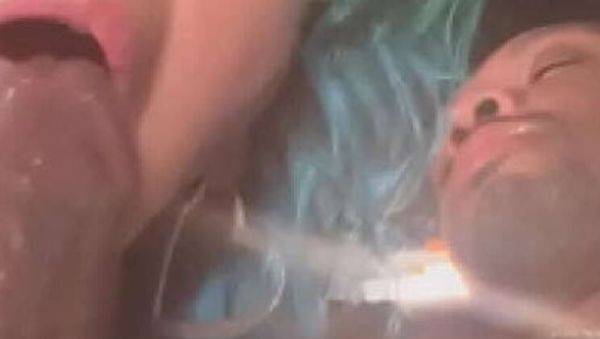 Spanishbarbiie Squirts on Big Black Cock POV - porntry.com on freevids.org