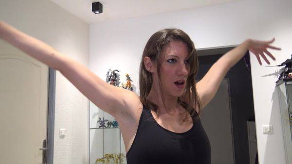 Lety Howl In Sfw Yoga In Panties Then Naked With Close Up - upornia.com on freevids.org