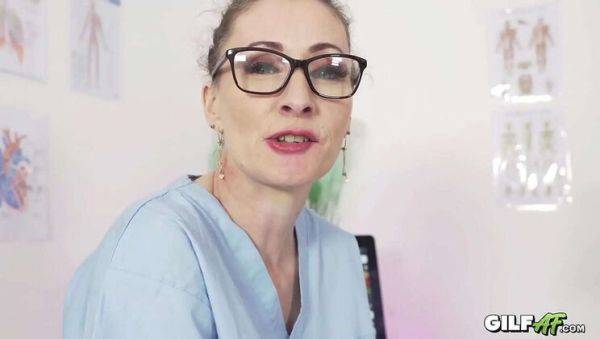 Sexy Mature Nurse Gets Creamed - xxxfiles.com on freevids.org