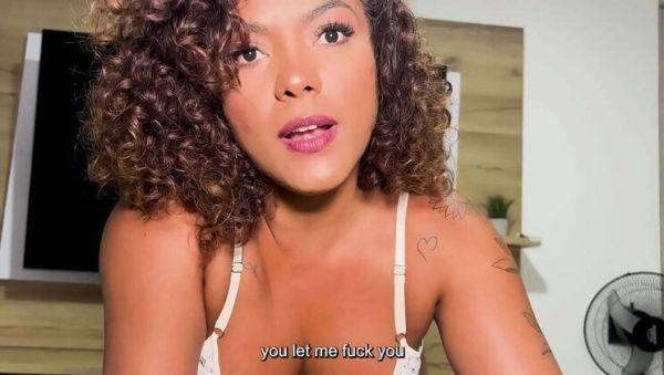 Latina MILF Carla Morelli Gets Fucked by Black Friend in Husband's Bed - porntry.com on freevids.org